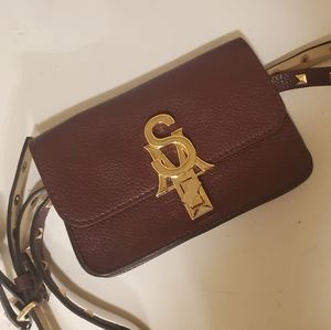 Steve Madden Burgundy leather wallet w/studded detail -Nwt